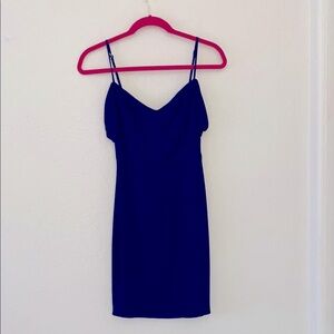 Reformation Navy Blue Dress